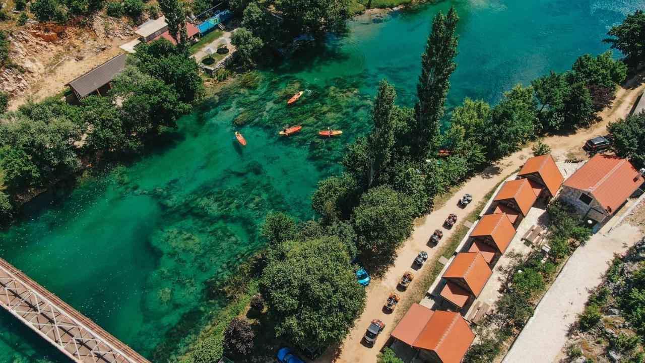 River Huts Zrmanja Obrovac Eksteriør bilde